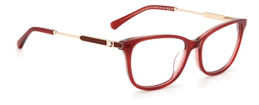 Premium Women Kate Spade Model Eyeglasses: Gael - Burgundy(2)- SpecSMART Eye Clinic (Diagonal View)